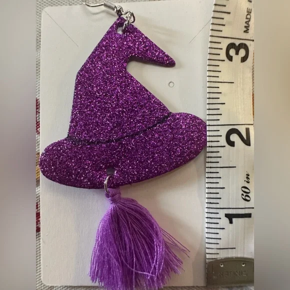 Halloween Earrings! 🖤🧡🎃👻☠️🐈‍⬛🦇 - Picture 6 of 6